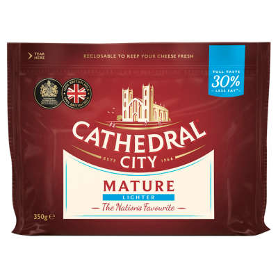 Cathedral City Lighter Cheddar 350g