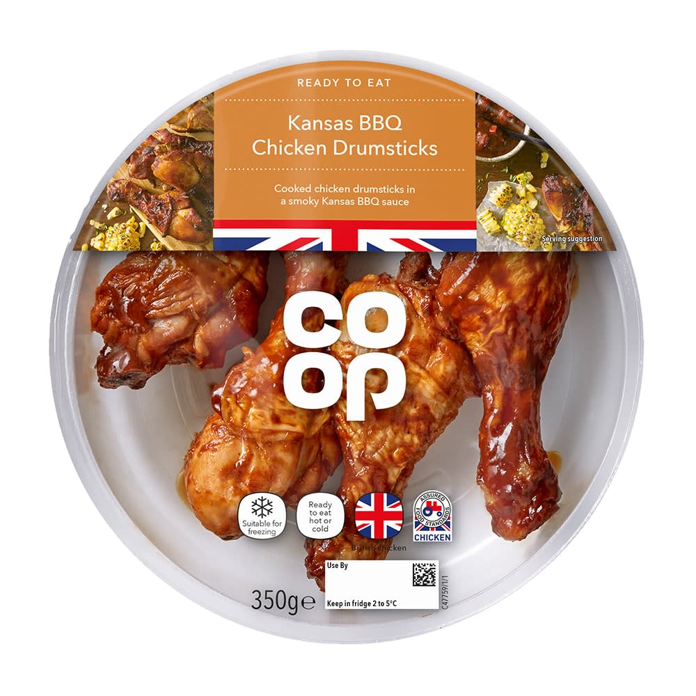 Co-op Kansas BBQ Drums 350g