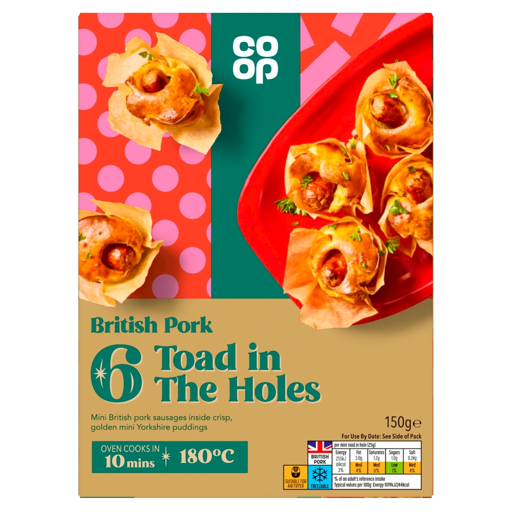 Co-op Mini Toad in the Holes​ 