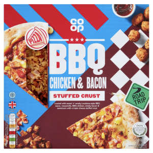 Co-op Stuffed Crust BBQ Chicken & Bacon Pizza 509g