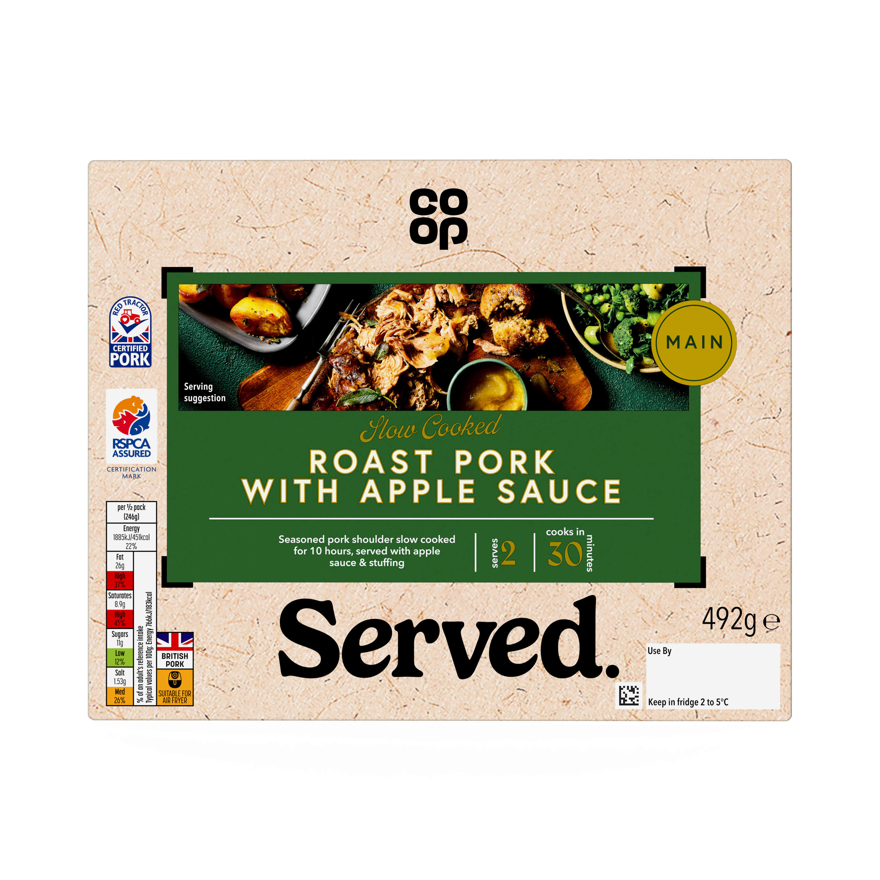 Co-op Hog Roast Joint 492g