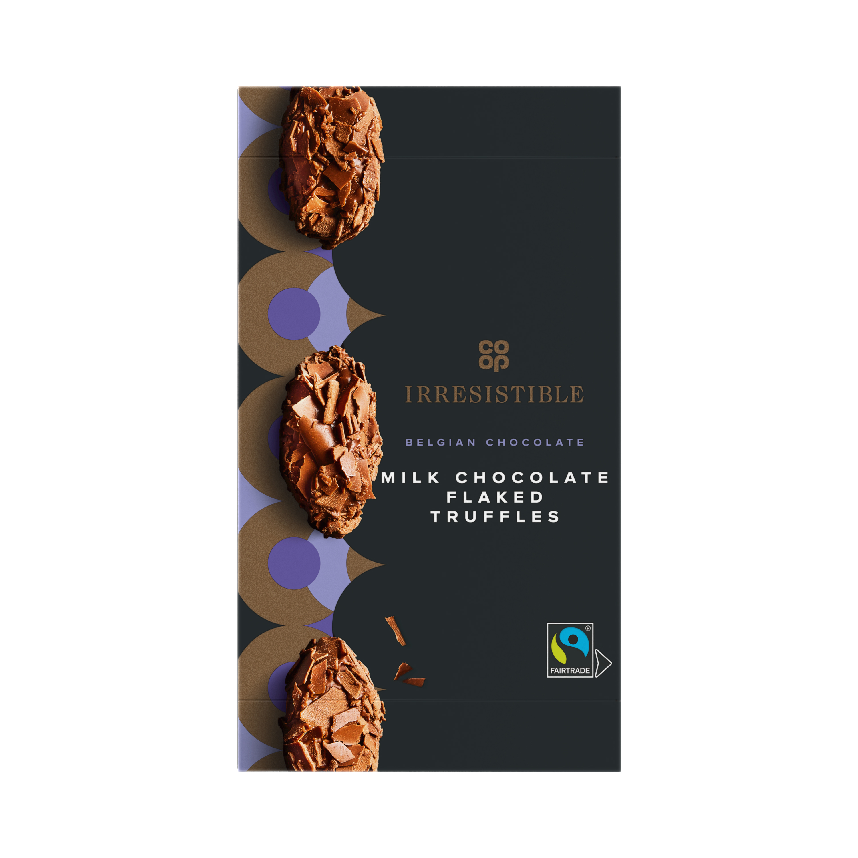 Co-op Irresistible Belgian Chocolate Flaked Truffles 160g
