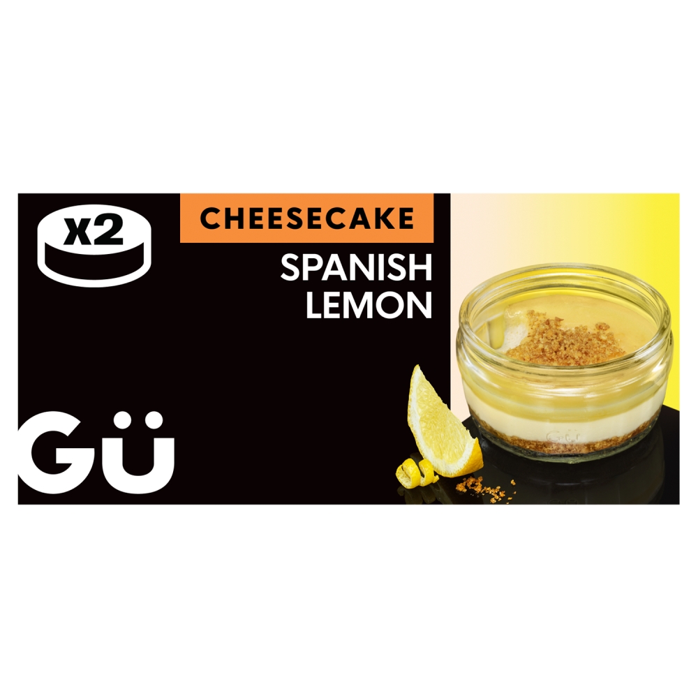Gϋ Spanish Lemon Cheesecake Dessert 2 x 85g