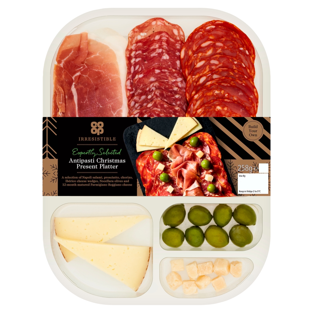 Co-op Irresistible Christmas Present Platter 262G