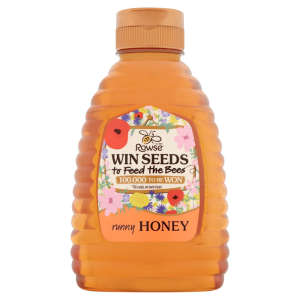 Rowse Squeezy Pure & Natural Clear Honey 340ml