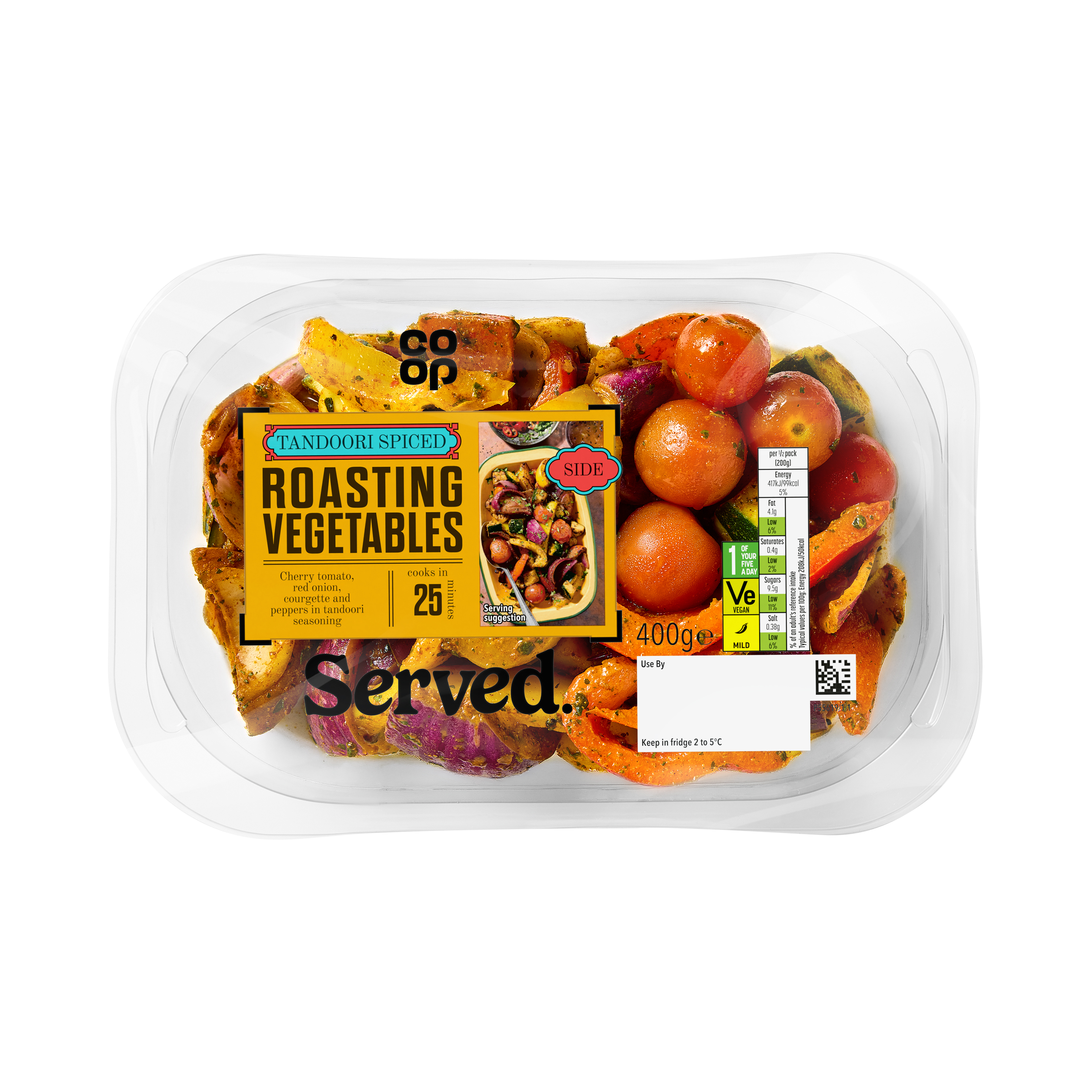 Co-op Indian Tandoori Spiced Vegetables 