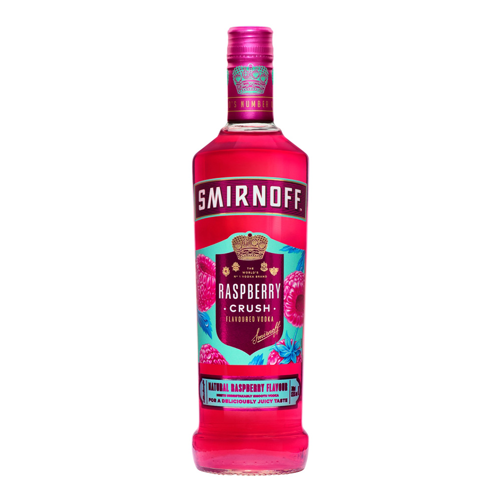Smirnoff Raspberry Crush Flavoured Vodka 70cl Co Op