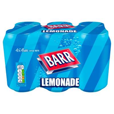 Barr Lemonade 6x330ml                   
