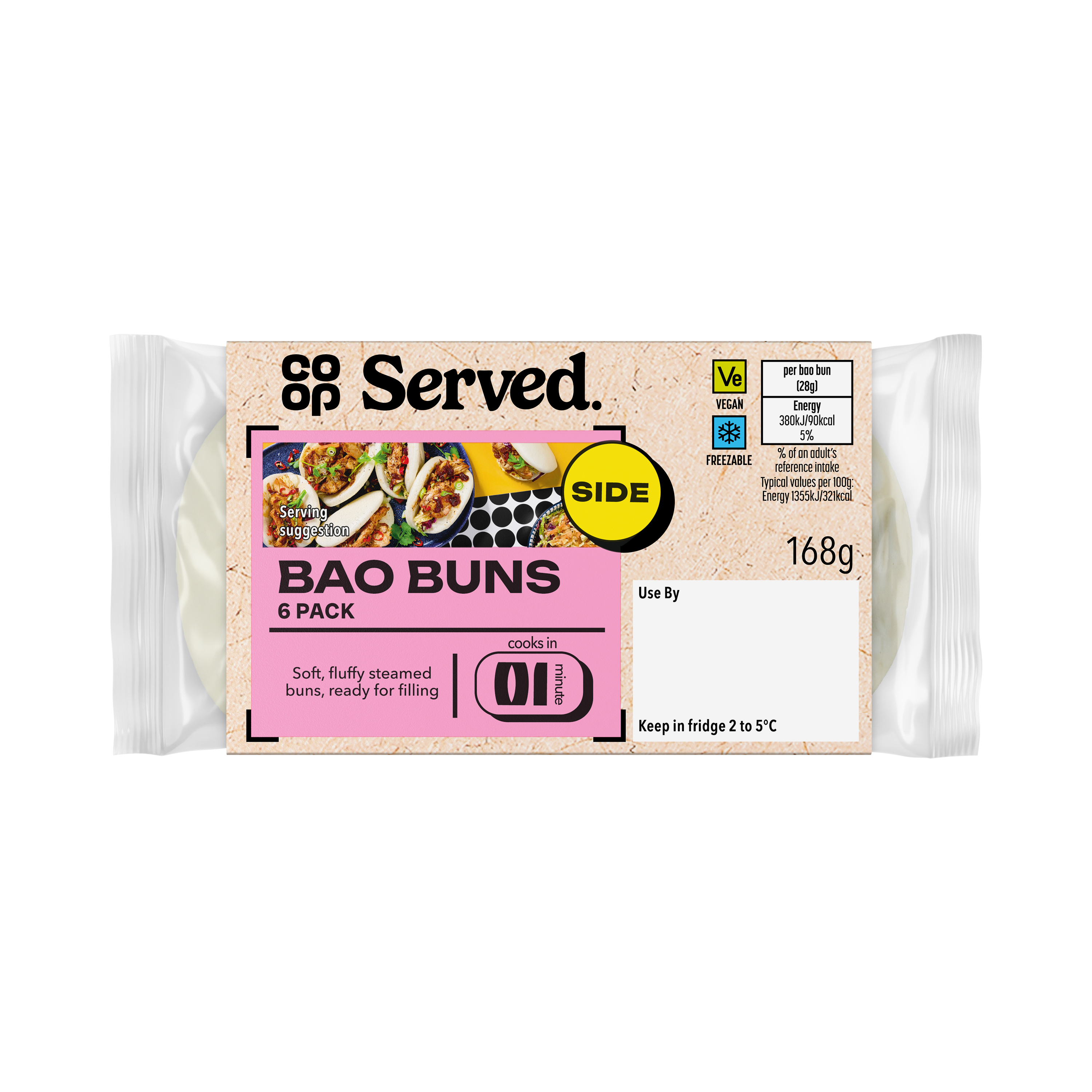 Co-op Bao Buns 6 pack