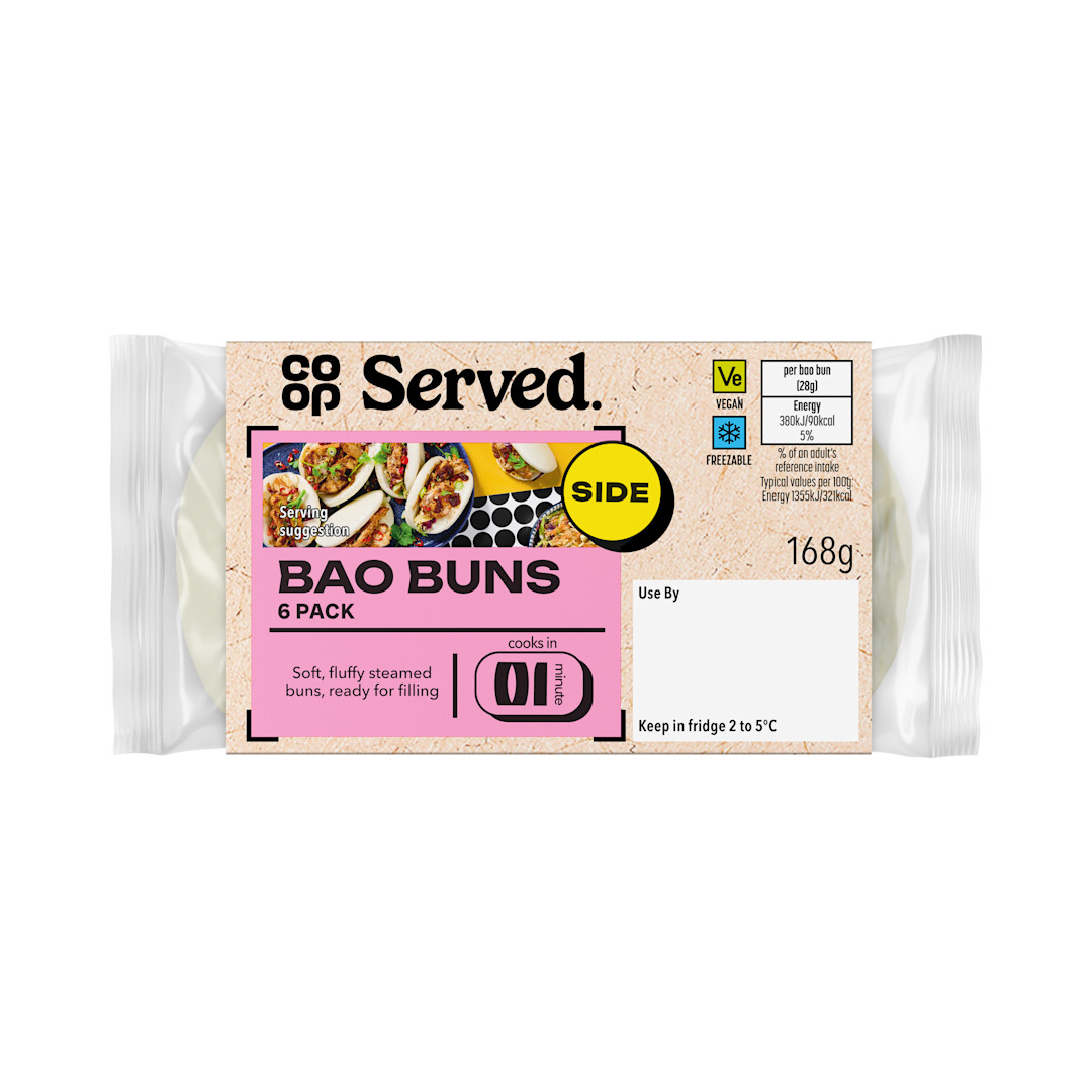 Co-op Bao Buns 6 pack