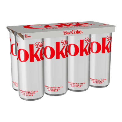 Coca Cola Diet Coke 8x330ml