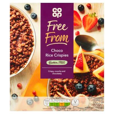 Co-op Free From Choco Rice Crispies 300g - Gluten Free