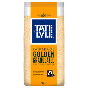 Tate and Lyle Fairtrade Golden Granulated Sugar 1kg