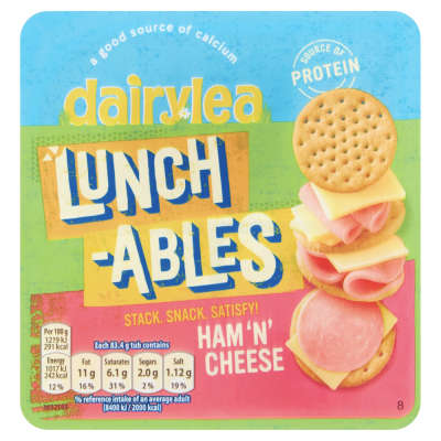 Dairylea Lunchables Ham & Cheese 83.4g