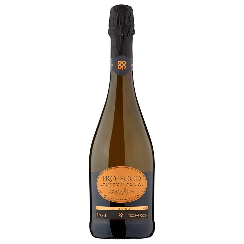 Co Op Irresistible Prosecco 75cl Co Op