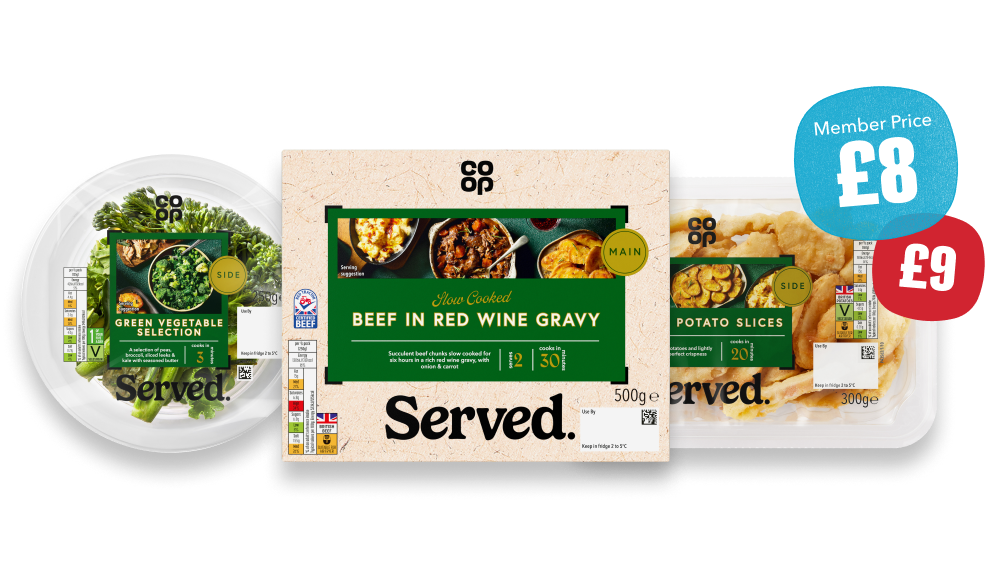 Dinner is Served. Classics Collection from Co-op.