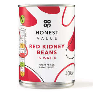 Co-op Honest Value Red Kidney Beans 400g