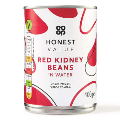 Co-op Honest Value Red Kidney Beans 400g
