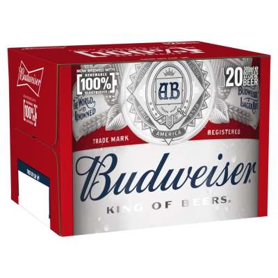 Budweiser Bottles 20x300ml