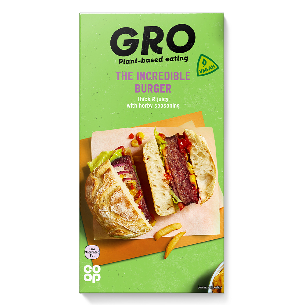 GRO The Incredible Burger 210g - Co-op