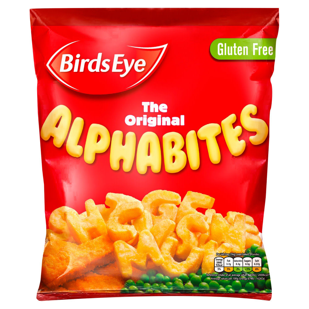 Birds Eye Alphabites 456G
