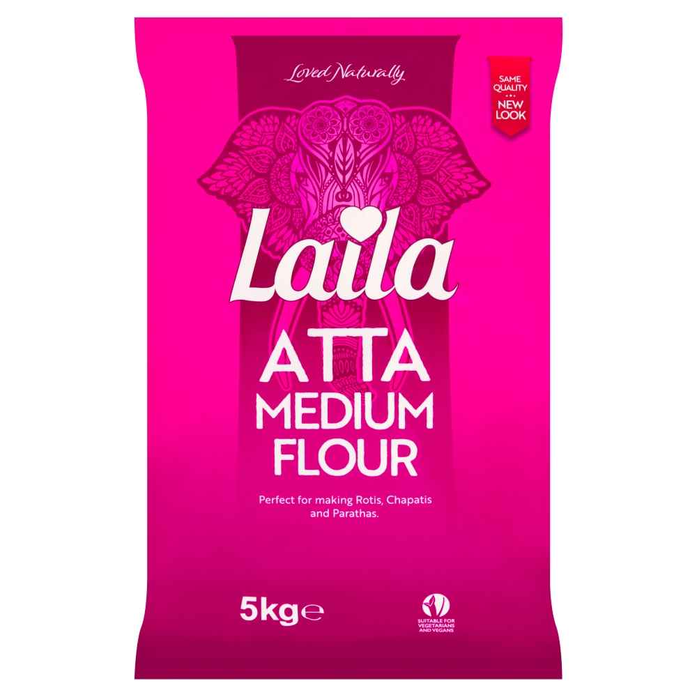 Laila Medium Atta Flour 5kg