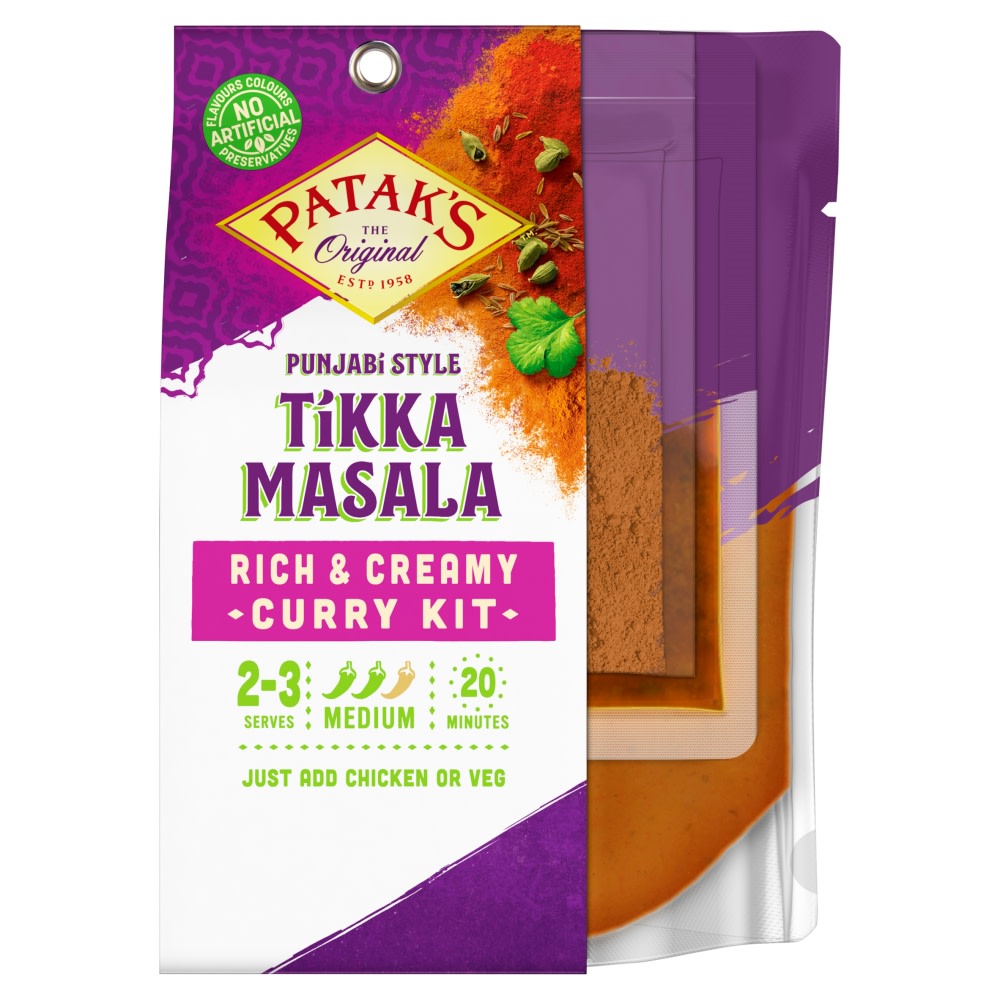 Patak's Punjabi Tikka Masala Kit 270G