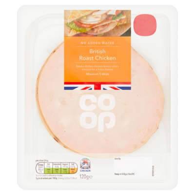 Co-op British Roast Chicken Breast 120g