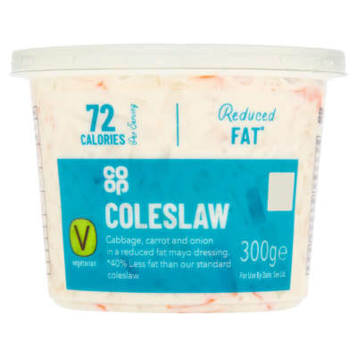 Co-op reduced fat coleslaw 300g
