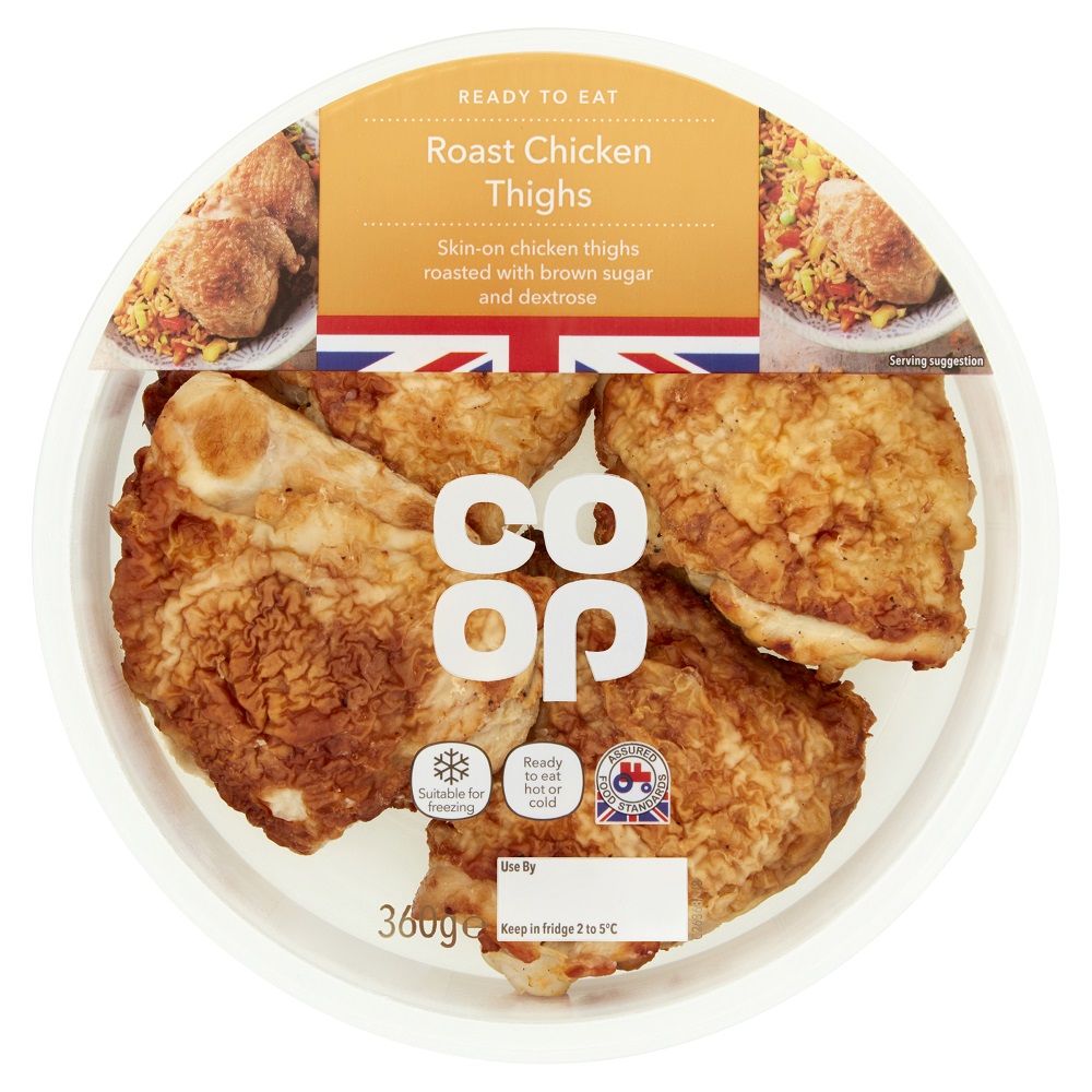 Co-op Roast Chicken Thighs 360g - Co-op