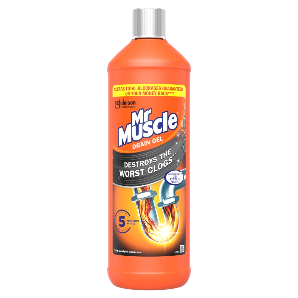 Mr Muscle Drain Gel 1ltr
