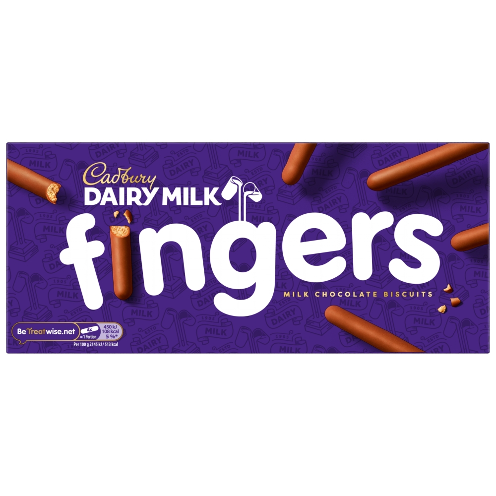 Cadbury 114G Milk Fingers