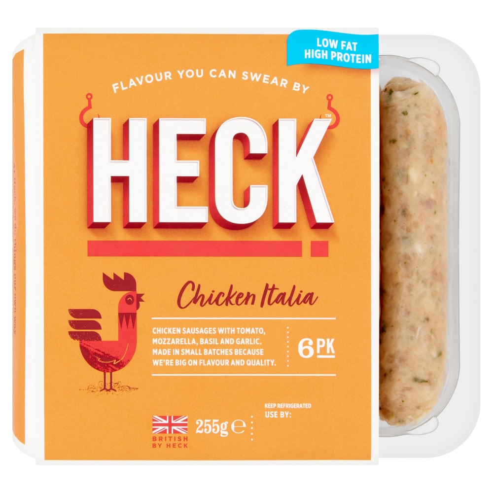 Heck Chicken 10 Italia Sausages 340G