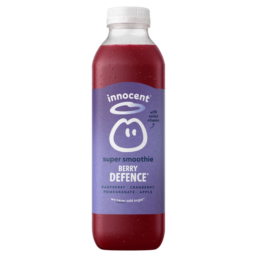 Innocent Super Smoothie Revitalise Raspberry, Cranberry, Pomegranate & Apple with Vitamins 750ml