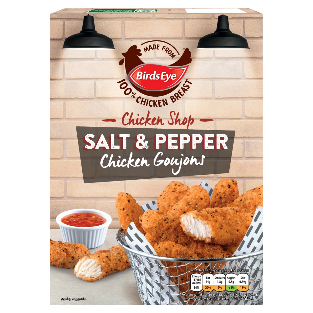 Birds Eye Chicken Shop Salt & Pepper Chicken Goujons