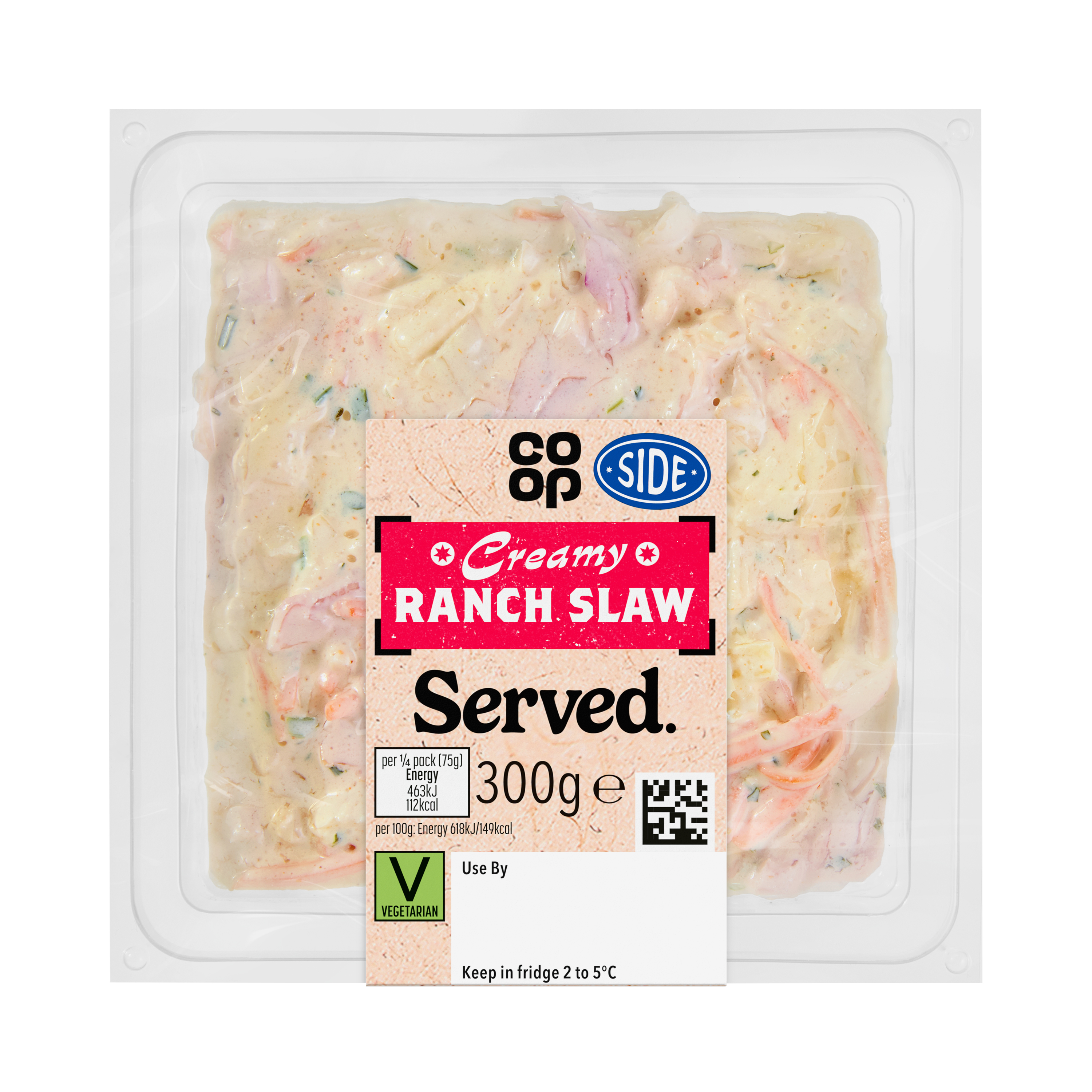 Co-op Served Ranch Slaw 300g