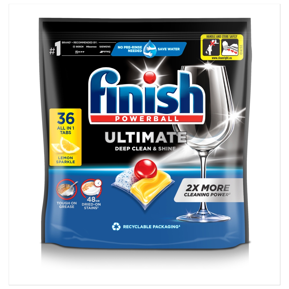 Finish Ultimte Dishwash Tablets Lemon 36s