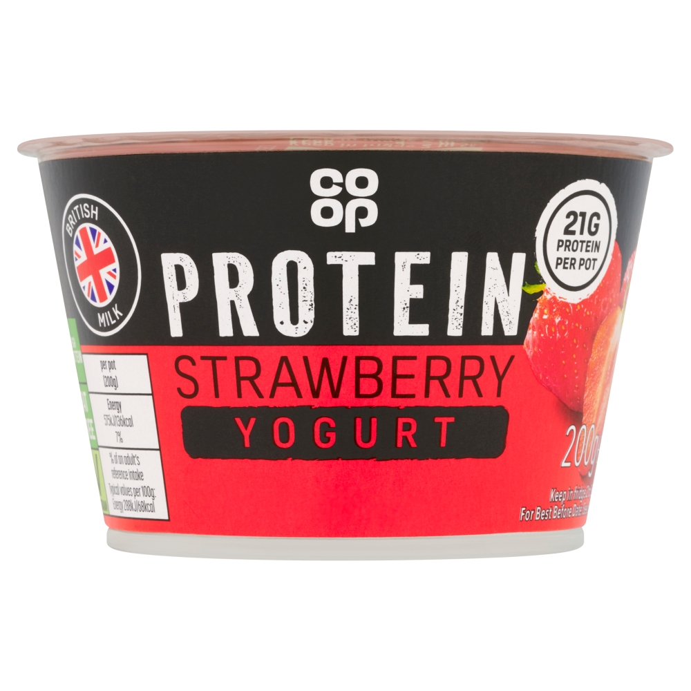 Co-op Strawberry Protein Yogurt 200G