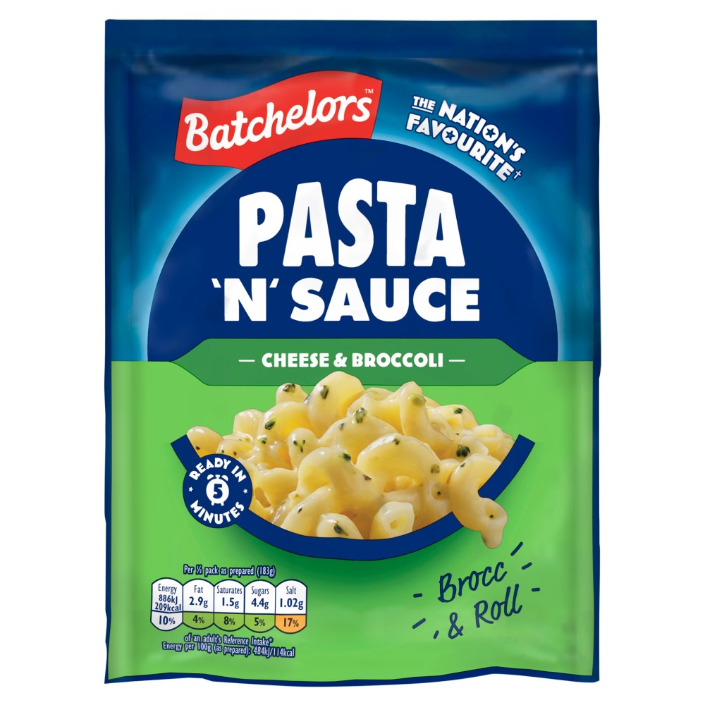 Batchelors Pasta Sauce Cheese & Broccoli 99g