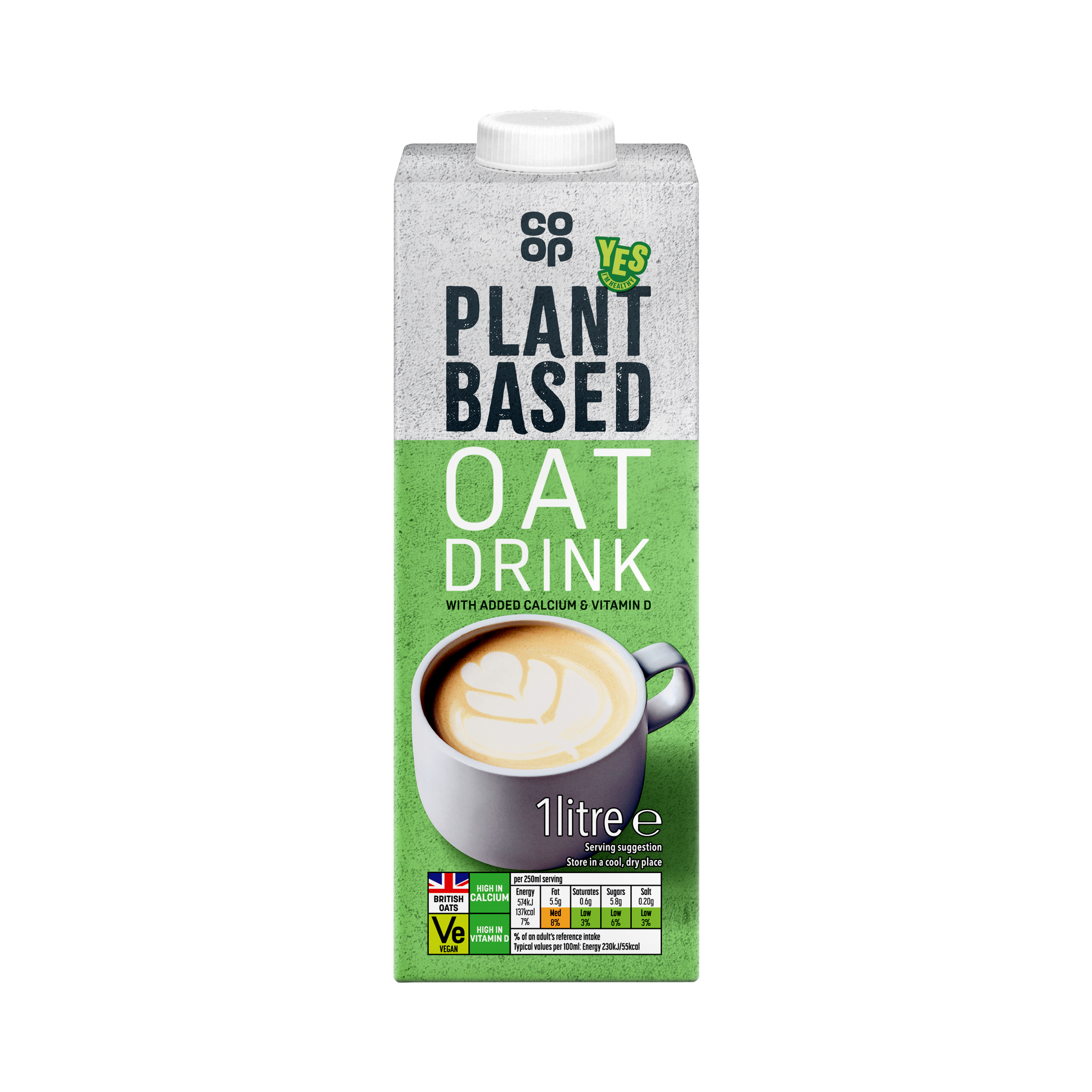 Co-op Plant Based Oat Drink 1 Ltr