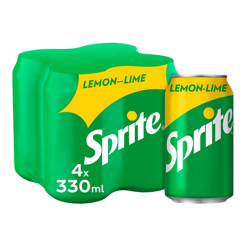 Sprite Lemon & Lime 4x330ml - Co-op