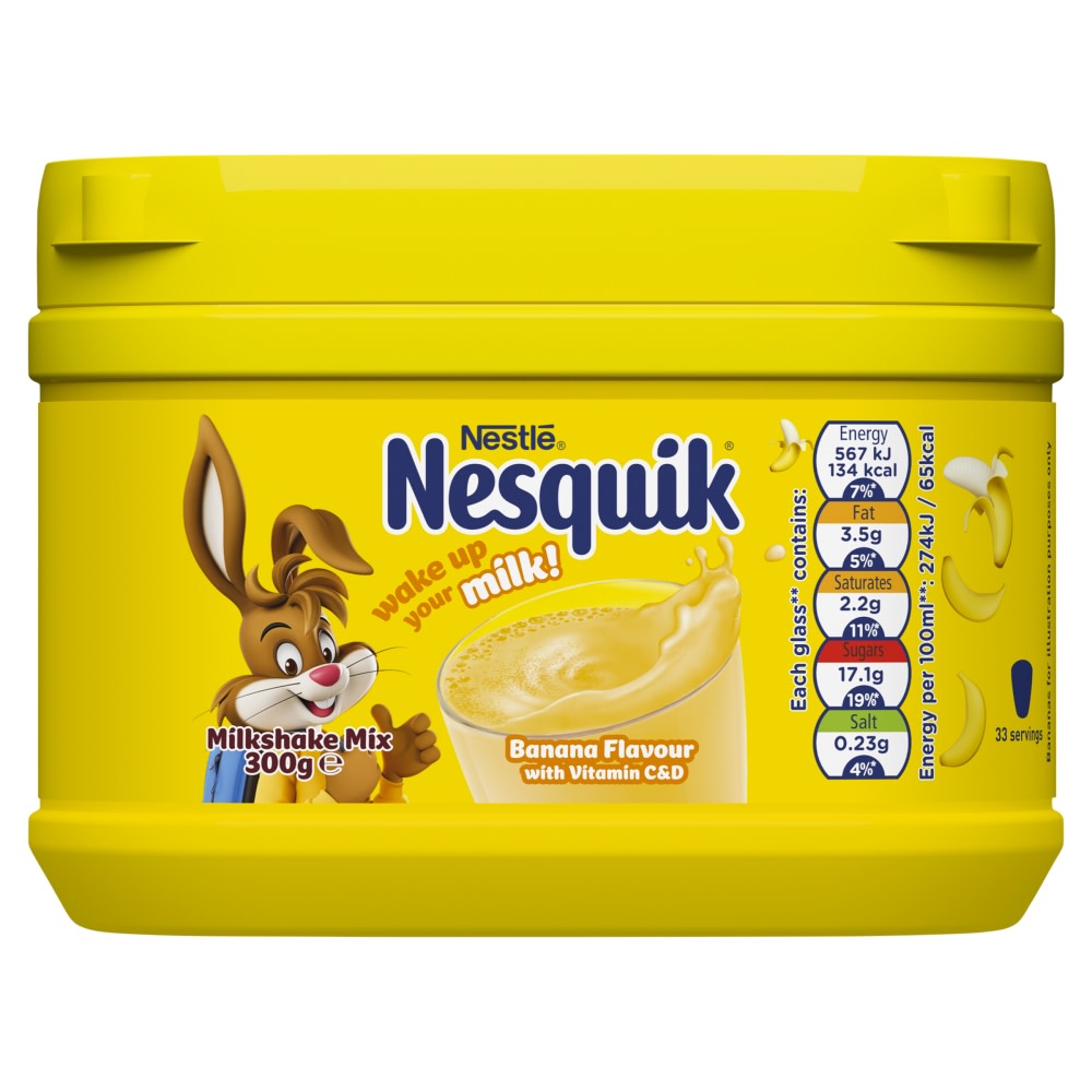 Nestle Nesquik Strawberry Flavour 300g