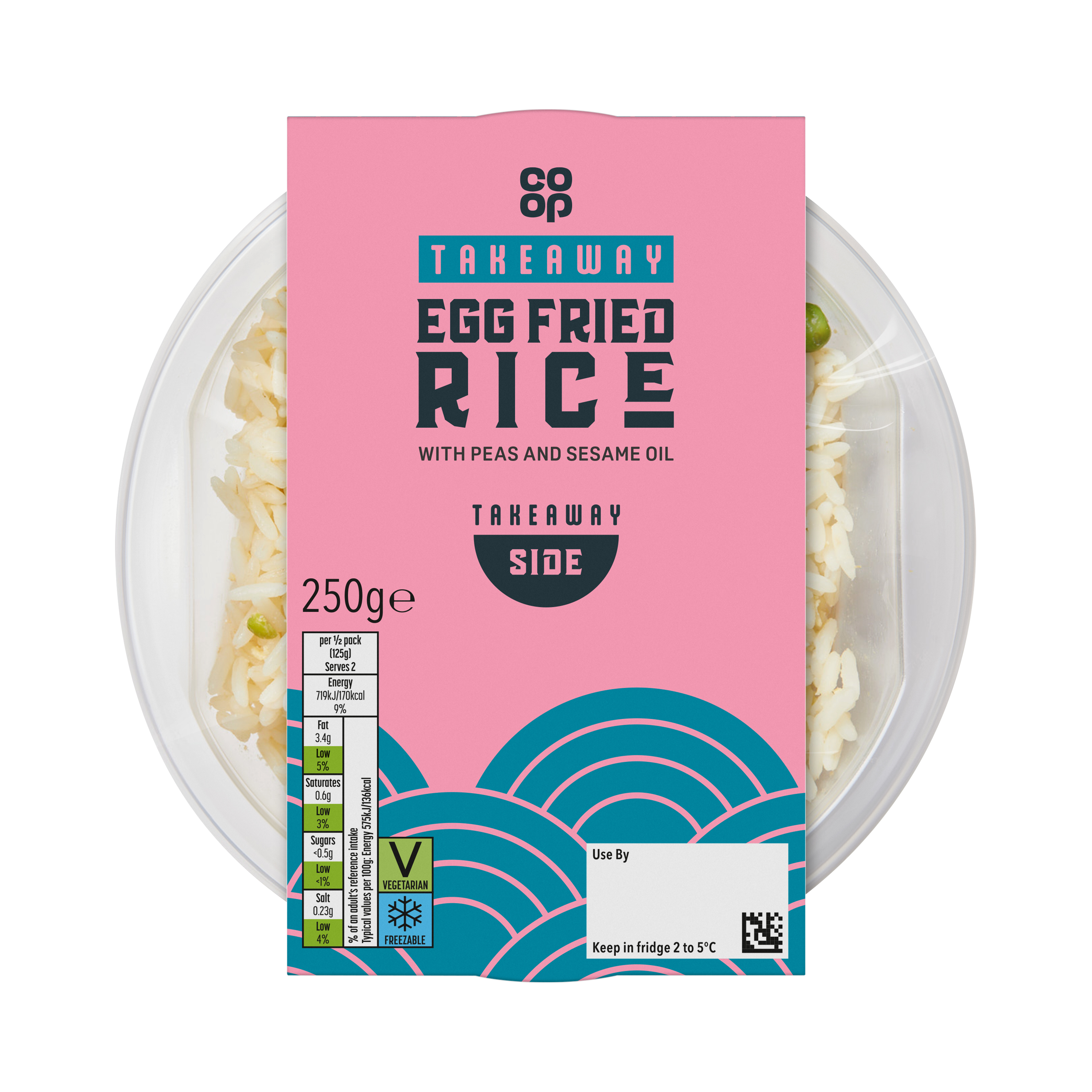 Co-op Takeaway Egg Fried Rice 250G   