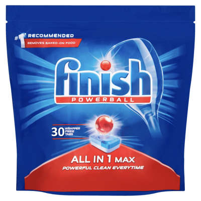 Finish All In 1 Dishwasher Tablets 30s