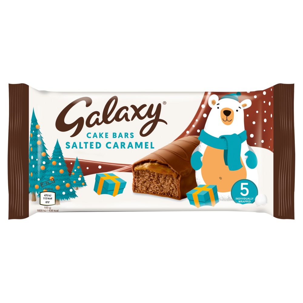 McVities Galaxy Caramel Cake Bars 5 pack