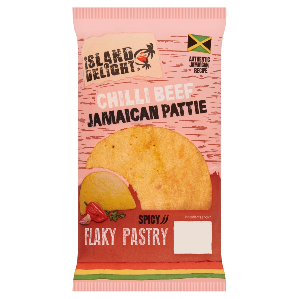 Island Delight Caribbean Beef Pattie 140g