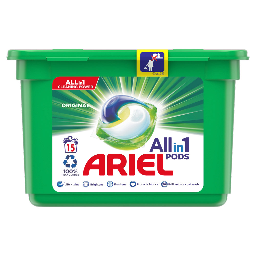 Ariel 4in1 PODS®, Washing Capsules 15