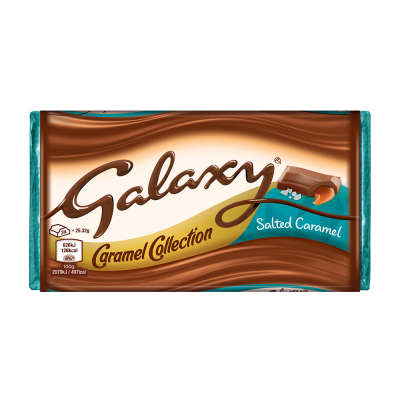 Galaxy Caramel Collection Salted Caramel Chocolate Bar 135g
