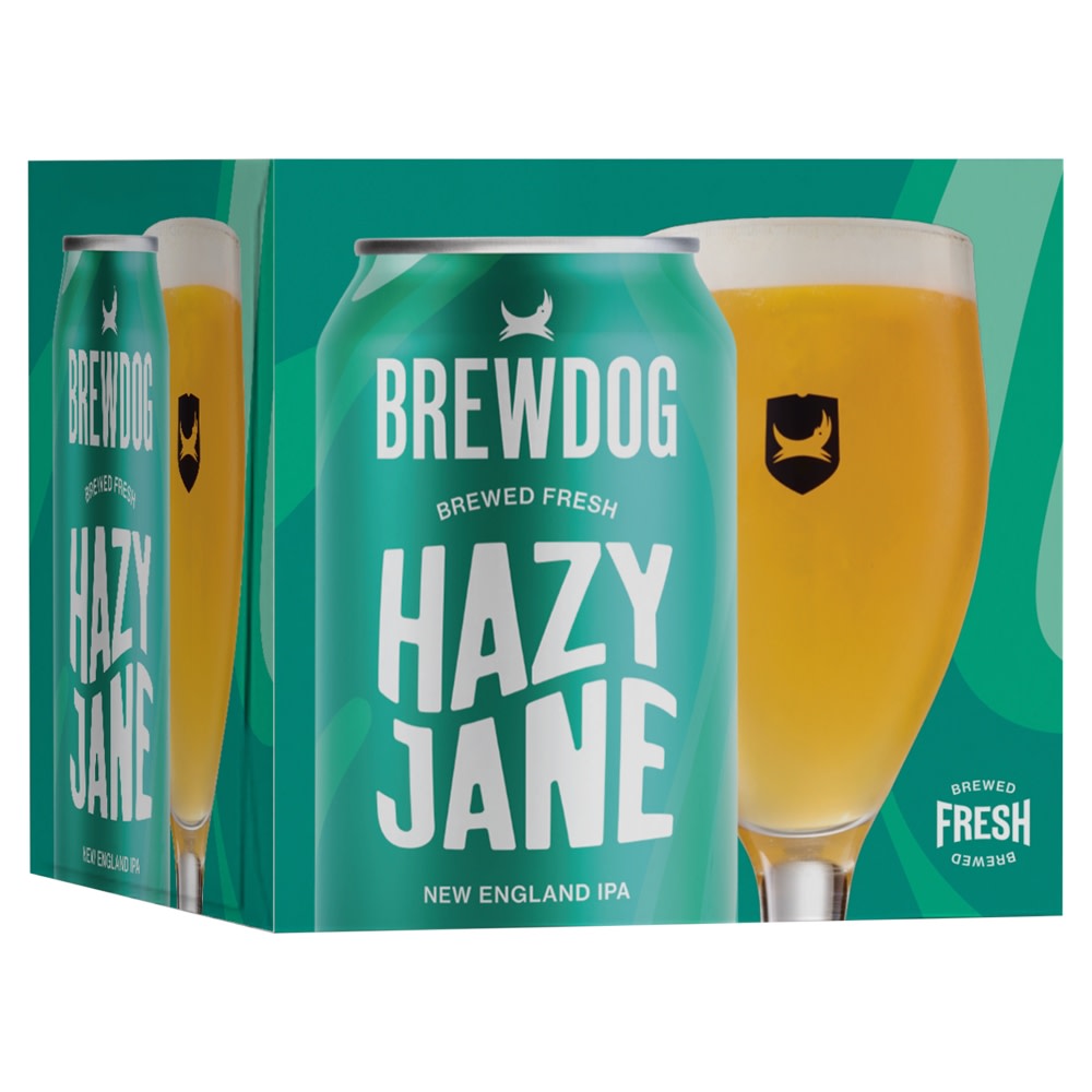BrewDog 4 x 330ml Tropical Hazy Jane New England IPA Cans