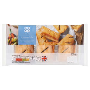 Co-op Sausage Roll 6 Pack 330g